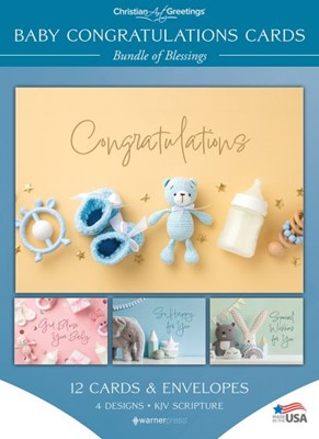 Boxed Cards - Baby Congratulations - Bundle Of Blessings (Cards)