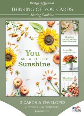 Thinking Of You - Sharing Sunshine - Boxed Cards (Cards)