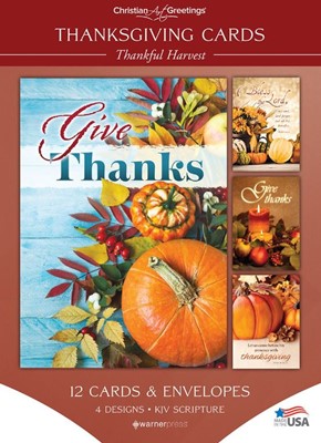 Boxed Cards - Thanksgiving - Thankful Harvest (Cards)