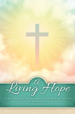 Bulletin - Easter - A Living Hope (Bulletin)