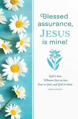 Bulletin - Spring - Blessed Assurance, Jesus Is Mine! (Bulletin)