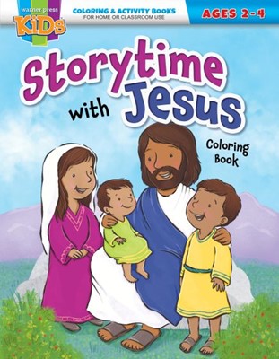 Storytime with Jesus - Coloring Activity Books (Paperback)