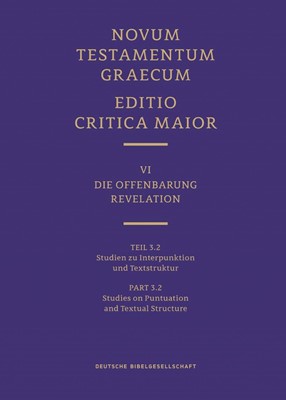 Novum Testamentum Graecum, Editio Critica Maior Vi/3.2 (Hard Cover)