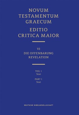 Novum Testamentum Graecum, Editio Critica Maior VI/1 (Hard Cover)