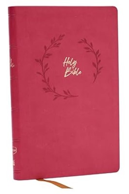 NKJV Value Ultra Thinline Bible, Pink, Red Letter (Hardback)