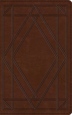 ESV Thinline Bible, TruTone, Chestnut, Wood Panel Design (Imitation Leather)