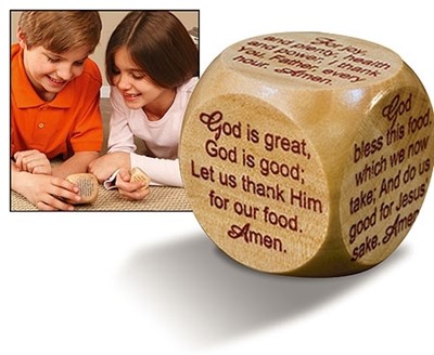 Large Mealtime Prayer Cube (General Merchandise)