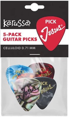Pick Jesus Guitar Picks - Pack of 5