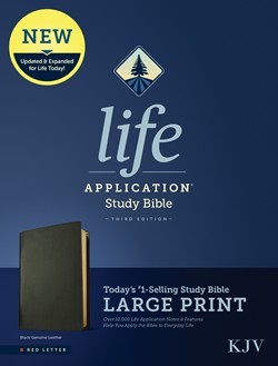 KJV Life Application Study Bible, Third Edition, Large Print (Leather Binding)