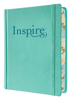 NLT Inspire Bible, Aquamarine, Filament Enabled (Hard Cover)