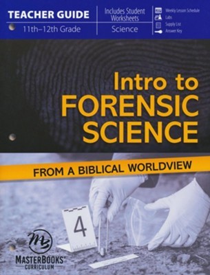Intro To Forensic Science (Teacher Guide) (Paperback)