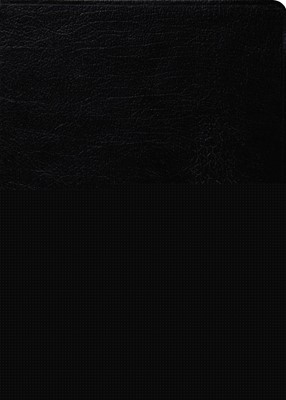 ESV Macarthur Study Bible (Black) (Leather Binding)