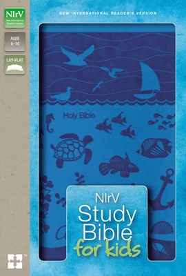 NIRV Study Bible For Kids (Leather Binding)