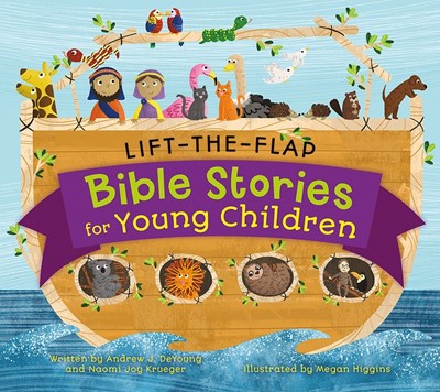 Lift-The-Flap Bible Stories for Young Children (Board Book)