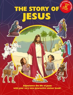 The Story Of Jesus Sticker Book (Paperback)