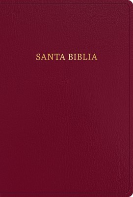 RVR 1960 Biblia Letra Súper Gigante, Borgoña, Imitación Piel (Leather / Fine Binding)