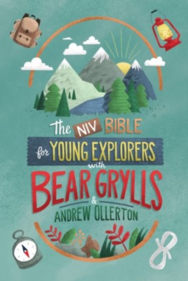 NIV Bible for Young Explorers with Bear Grylls (Hard Cover)