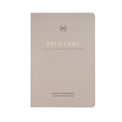 LSB Scripture Study Notebook – Proverbs (Paperback)