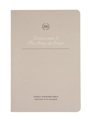 LSB Scripture Study Notebook – Ecclesiastes & Song Of Songs (Paperback)