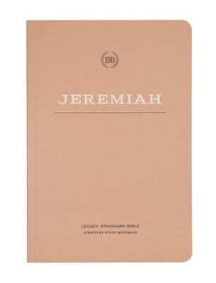 LSB Scripture Study Notebook – Jeremiah (Paperback)