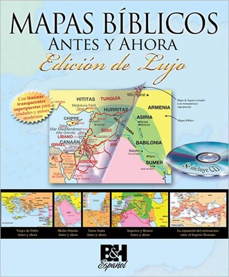 Mapas Bíblicos Antes y Ahora (Mixed Media Product)