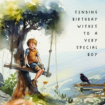 Birthday Wishes: Very Special Boy - Greeting Card (Cards)