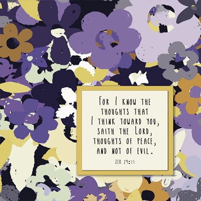 For I Know The Thoughts - Greeting Card (Cards)