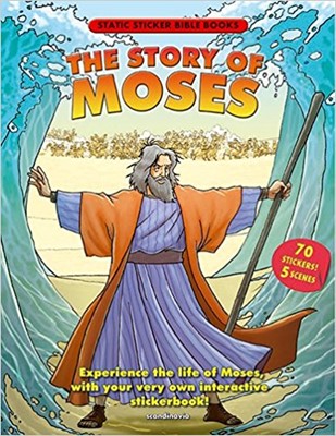 Story Of Moses - Static Sticker Bible Book (Paperback)