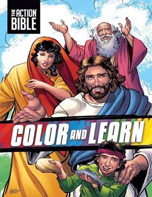 The Action Bible Colour and Learn (Paperback)