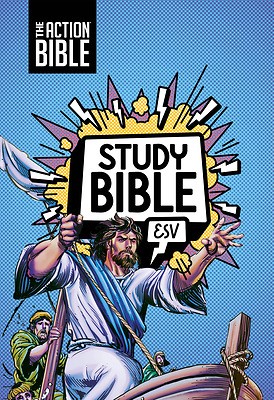 Action Bible Study Bible ESV, Blue (Hard Cover)