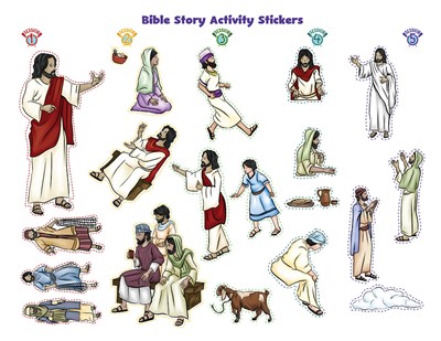 VBS 2018 Rolling River Rampage Bible Story Activity Stickers (Stickers)