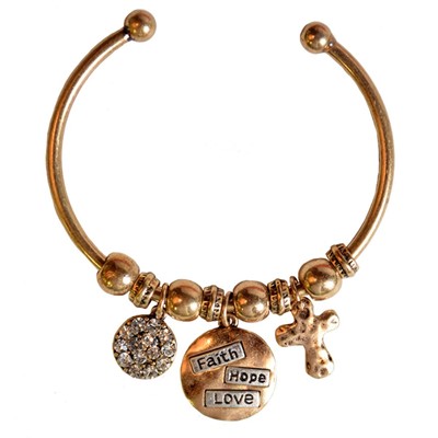 Faith Gear Faith Hope Love Women's Bracelet (General Merchandise)