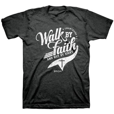 Walk By Faith T-Shirt Medium (General Merchandise)