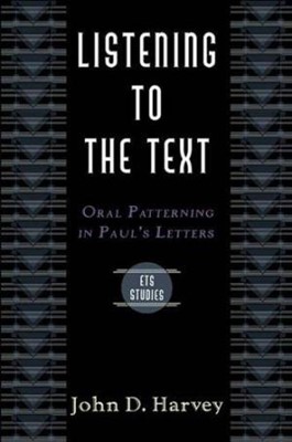 Listening To The Text (Paperback)