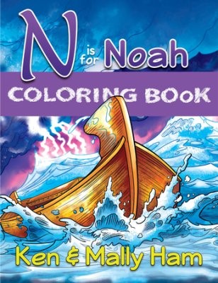 N is for Noah Colouring Book (Paperback)