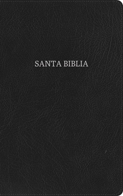 RVR 1960 Biblia Ultrafina, negro piel fabricada con índice (Imitation Leather)