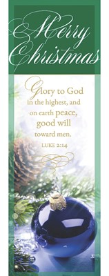 Glory To God Bookmark (Pack of 25) (Bookmark)