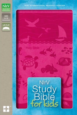 NIRV Study Bible For Kids (Leather Binding)