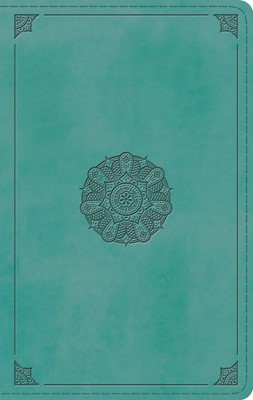 ESV Large Print Personal Size Bible, TruTone, Turquoise (Imitation Leather)