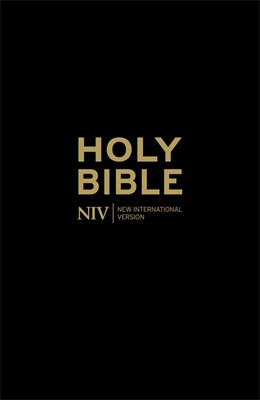 NIV Anglicised Gift And Award Bible (Black) (Paperback)
