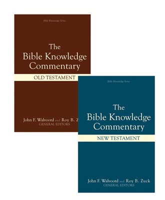 Bible Knowledge Commentary (2 Volume Set) (Hard Cover)