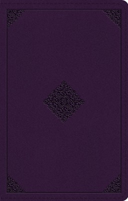 ESV Large Print Thinline Reference Bible, TruTone, Lavender (Imitation Leather)