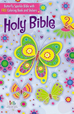 The ICB Butterfly Sparkle Bible (Cloth-Bound)