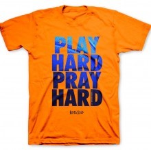 T-Shirt Play Hard Adult XL
