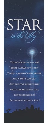 Star In The Sky Bookmark (Pack of 25) (Bookmark)