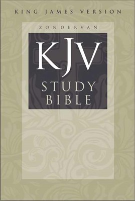 KJV Zondervan Study Bible, Large Print (Hard Cover)