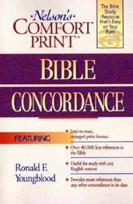 Comfort Print Bible Concordance (Paperback)