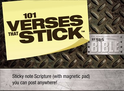 101 Verses That Stick For Boys Based On The NIV Boys Bible (General Merchandise)