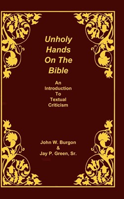 Unholy Hands on the Bible (Hard Cover)