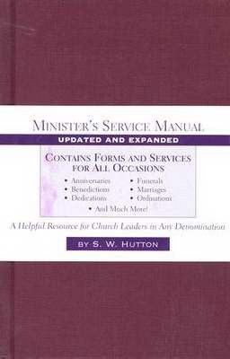 Minister'S Service Manual (Hard Cover)